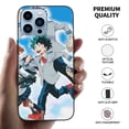 thumbnail image 3 of Anime Phone Case, My Hero Academia Phone Case Compatible With Iphone 13 Pro 6.1 Inch Iphone 13 Pro Max 6.7 Inch, Soft Anti-Scratch Shockproof TPU Protective Bumper Phone Cover, 3 of 7