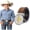 Brown, variant on WHIPPY Kids Western Cowboy Belt for Boys Girls Cowgirl Ratchet Leather Belts with Automatic Buckle