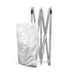 thumbnail image 2 of Carpa Toldo Plegable Blanco 3x3 m Reforzada Impermeable Acero Inoxidable, 2 of 8