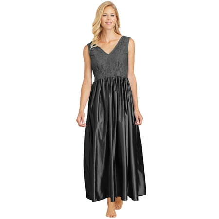 

Tricot Gown Black Large Petite