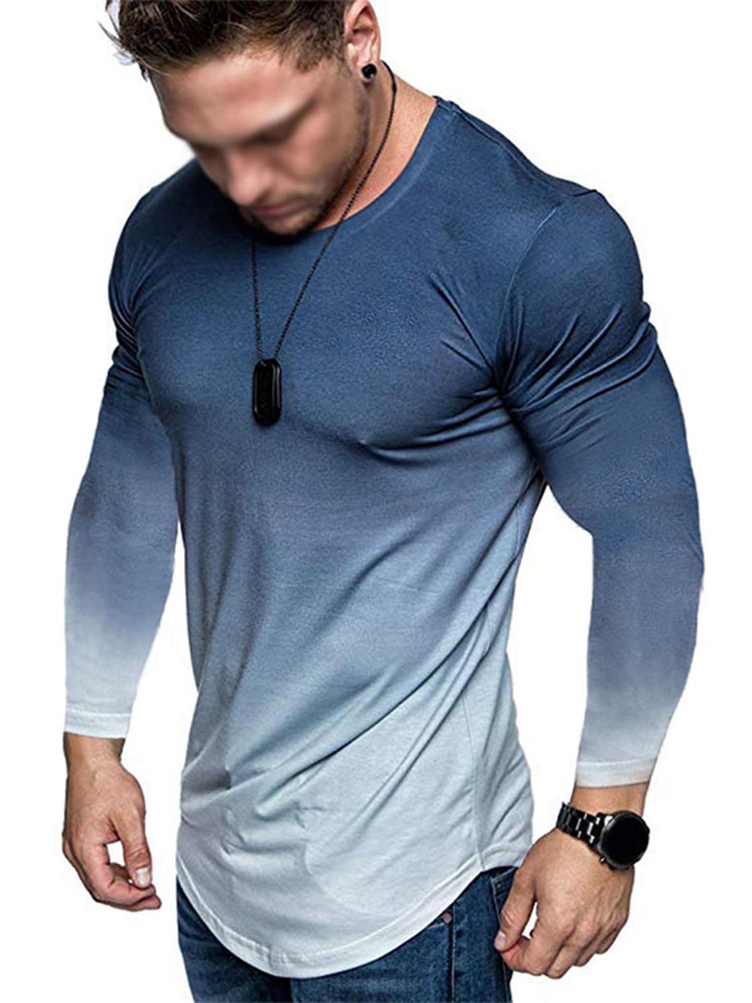 Colisha S-4XL Slim Fit Stretch T-Shirt 