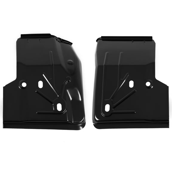 KOJEM Front Floor Pans Pair for 1997-2006 Jeep TJ Wrangler Driver & Passenger Side Black 2pcs Left & Right Kit