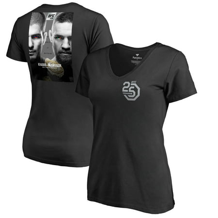 Khabib Nurmagomedov vs. Conor McGregor Fanatics Branded Women's UFC 229 Matchup Poster T-Shirt -
