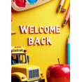 thumbnail image 4 of Space Theme Welcome Back Banner School Backpack and Planets Colorful Backdrop Classroom Decorations Outer Space Party Supplies Photography Props, 4 of 4