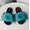 D, variant on Women's Summer EVA Non-slip Fluffy Faux Fur Slides Slippers Big Size Sandals