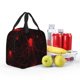 thumbnail image 5 of Easygdp Red Spider On The Web Bolsa Térmica Premium - Tela Oxford Impermeable, Gran Capacidad, Bolsillo Frontal, Unisex para Trabajo, Escuela, Actividades al Aire Libre y Picnics, 5 of 8