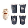 thumbnail image 2 of Vasos de acero inoxidable para bebidas Cola Copas al aire libre 350ml, 2 of 8