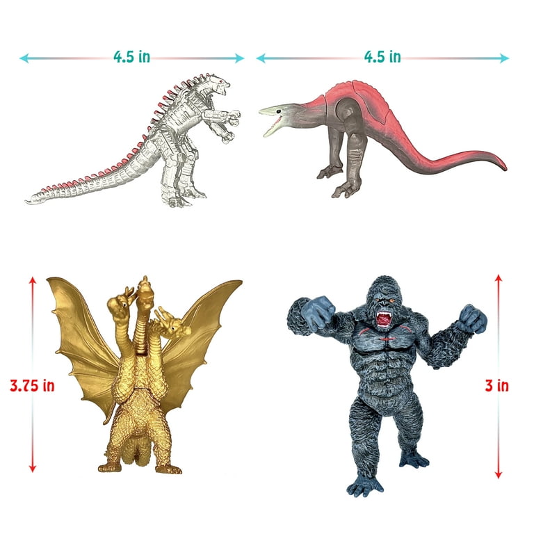 特撮 Godzilla 2 Rare Complete Set of 6 Types 2021 Bandai Original Godzilla 1991 6