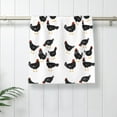 thumbnail image 5 of Bingfone Funny Chicken Ultra Absorbent & Soft Hand Towels for Bath, Hand, Face, Gym and Spa-27.5x16in, 5 of 8