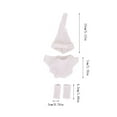 thumbnail image 3 of AmaMary Doll Clothes Hat Bodysuit and Socks Set for 7-Inch Dolls 5 Sets, 3 of 6