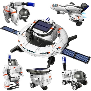 Rirool 6-in-1 Solar Robot Kit Ages 8-12