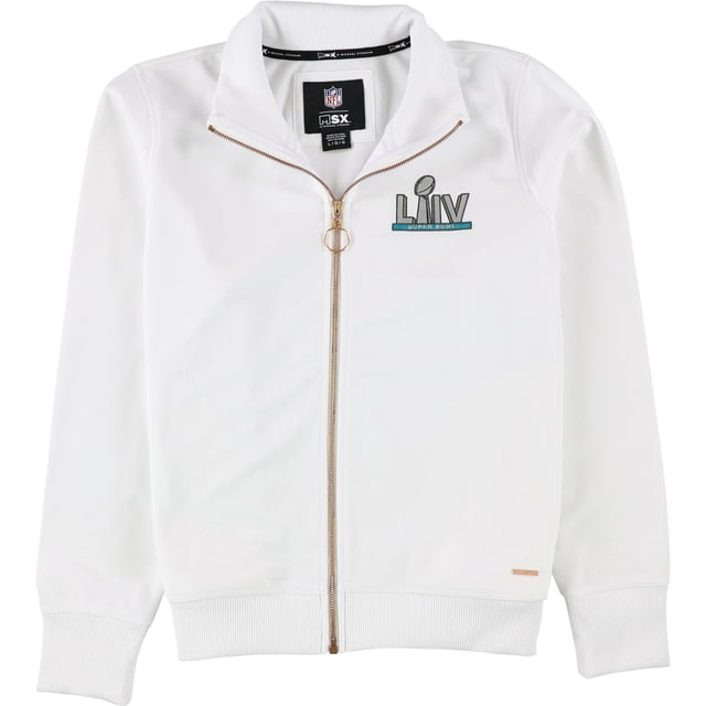 Chaqueta bomber MSX Mujer Super Bowl LIV blanco XL