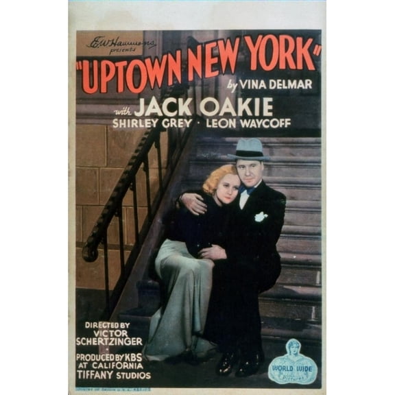 Posterazzi MOVCH5712 Uptown New York Movie Poster - 27 x 40 in.