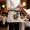 Copper, Brown, Sand, Beige, variant on Majestic Buck Waitress Apron with 3 Pockets, Vintage Natural Buck Rustic Linen Plaid Server Aprons Waterproof Kitchen Restaurant Half Waist Apron for Men Women