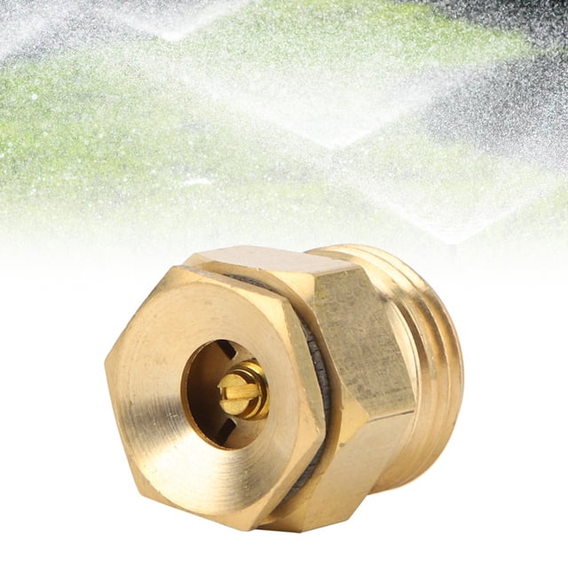 3Pcs Irrigation Nozzle Durable G1/2" External Thread Adjustable Atomizing Misting Irrigation Garden Spray Nozzle