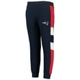 thumbnail image 2 of Youth Navy New England Patriots Fleece Lounge Pants, 2 of 3