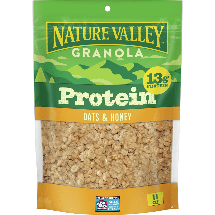 Nature Valley Granola, Protein, Oats and Honey, 11 oz pouch Walmart