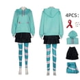 thumbnail image 4 of Disfraz de Cosplay de Anime Vanellope de Cos Schweetz, traje de Ralph el Demoledor, pantalones, trajes de Halloween, ropa para mujeres y hombres, fiesta, 4 of 4