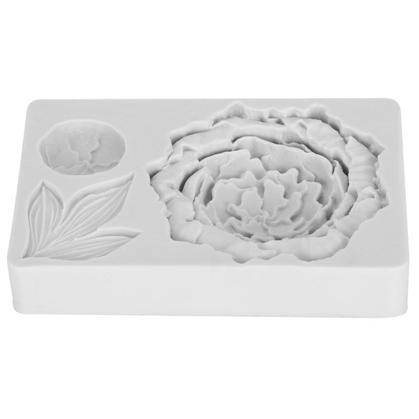 Moldes de silicona para fondant, para hornear, con forma de flor, hojas, chocolate, pan, utensilios para hornear