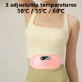 thumbnail image 5 of Vacemry Under $5 Heating Pad for Back Pain, Vibrating Waist Belt with Hot Compress Therapy, Adjustable Massager for Muscle Relief, USB Rechargeable Girdle Wrap with Digital Display, 5 of 7