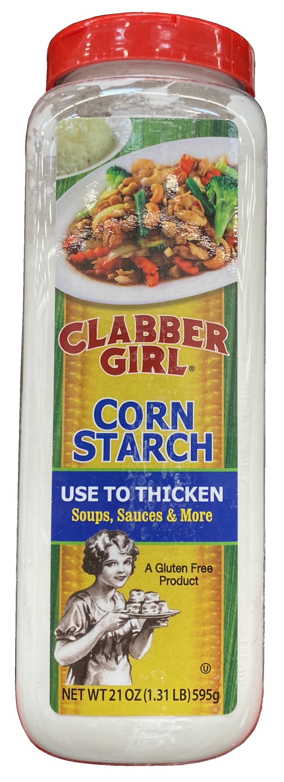 Clabber Girl Corn Starch (21 Ounce)