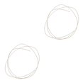 thumbnail image 1 of Tholdsy 50cm 925 Sterling Wire for Beading Wire Making Jewelry Plata 0.6 mm 2piezas, 1 of 1