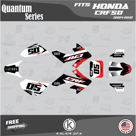 Kalair GFX Graphics Kit for Honda CRF50 (2004-2012) Quantum Series Kalair GFX Graphics Kit for Honda CRF50 (2004-2012) Quantum Series