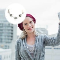 Soimiss 2Pcs Sweater Clips Cardigan Collar Clips for Dresses Shawls and Shirts