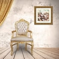 thumbnail image 3 of Lake, Shelley 26x26 Gold Ornate Wood Framed with Double Matting Museum Art Print Titled - Geometric Rivington I, 3 of 4