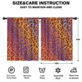 thumbnail image 2 of Blackout Kids Curtains,Orange and Purple Of Leopard Print Childrens Insulated Curtains Set Of 2,Bedroom Essentials,Toddler Room Decor 42"x54", 2 of 5