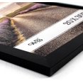 thumbnail image 4 of AmPm 12x18 Black Wooden Picture Frame with Polished Plexiglass - Horizontal and Vertical Formats with Included Hanging Hardware, Frame Posters, Puzzles and Artwork, 4 of 8