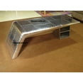 thumbnail image 5 of NauticalMart Vintage Aluminium Elegant Aviator Wings Coffee Table/Desk with Silver Metal, 5 of 6