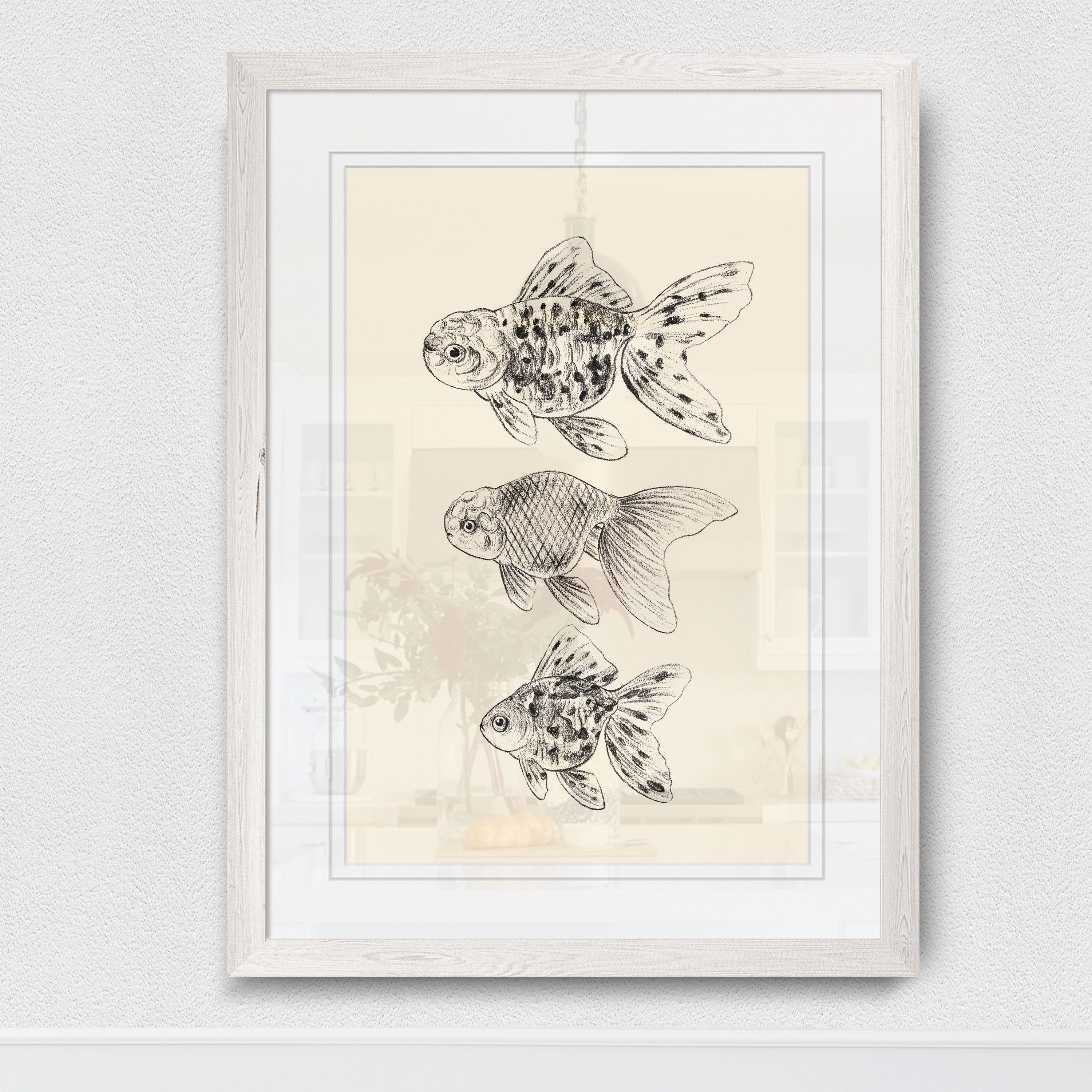 Goldfish Ii Framed Print Walmart Com Walmart Com