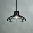 thumbnail image 5 of Walker Edison 20" Classic Pendent Light - Black, 5 of 5