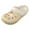 Beige, variant on Flower Fuzzy Clogs for Women Winter Fashion Fleece Lined Warm Lightweight Slip on Garden Shoes Indoor Outdoor Mules Slippers Beige Size 6
