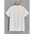 thumbnail image 2 of "I Love My Hot Girlfriend" Men's Casual Short Sleeve Crew Neck T-Shirt Men's Tee Outfits  For Summer and Spring Clothing, 2 of 5