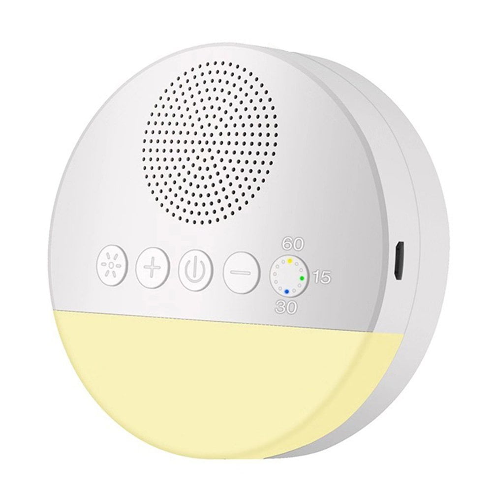 White Noise Sound Machine Night Light Sleep Timer Soothing Sound Sleep ...