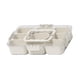 thumbnail image 2 of Contenedor de alimentos dividido multifuncional con tapa hermética y asa de grado alimenticio L, 2 of 9