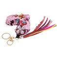 thumbnail image 4 of Bolso colgantes Llavero de Cristal Hecho Colores Paillette Pendientes Llavero Brillante Rhinestone Artesanías Magideal Bolso colgantes, 4 of 7