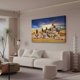 thumbnail image 3 of Póster de lienzo mexicano de Chihuahua nativo de Raramuris, decoración de dormitorio, paisaje deportivo, decoración de oficina, regalo, estilo marco, 12 x 18 pulgadas (30 x 45 cm), 3 of 8