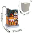 thumbnail image 2 of LAMIRO Christmas Village Led Lighted Christmas Village Houses with Figurines Christmas Village Collection Indoor Room Decor, 2 of 7
