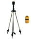 thumbnail image 2 of Aspersor de trípode giratorio de acero inoxidable con soporte telescópico y rotación automática de 360 grados., 2 of 9