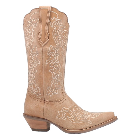 Dingo Womens Flirty N' Fun Embroidered Snip Toe Cowboy Mid Calf Boots
