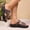Black, variant on Womens Chunky Platform Jelly Sandals Non-Slip Pool Slides, Cute Transparent Beach Shoes for Summer, Lightweight Comfortable Outdoor Slippers