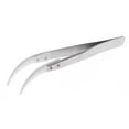 thumbnail image 1 of 1Pc Ceramic Tweezers High Temperature Resistant For Electronics Soldering Stainless Steel Handle Precision Tweezers Hand Tools, 1 of 6
