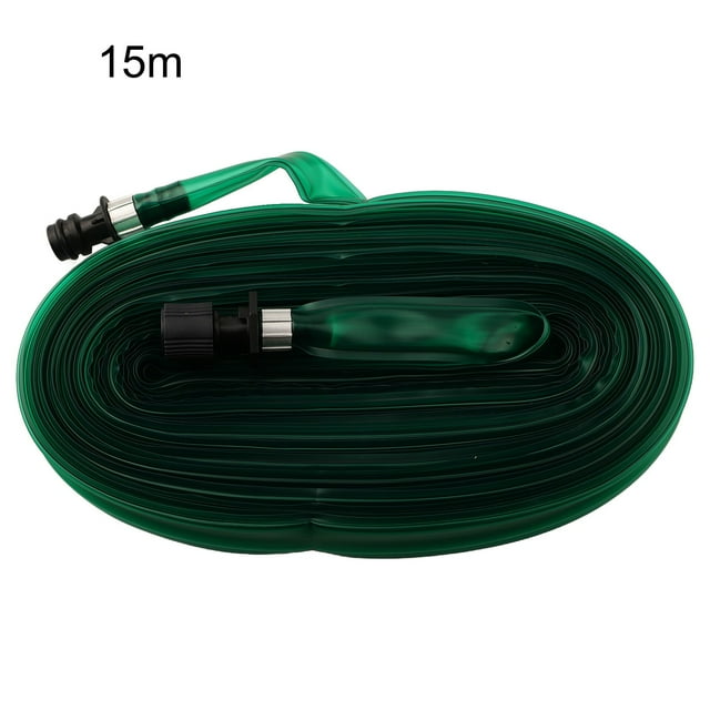 PVC Flat Sprinkler Soaker Hose for Garden Flowers Beds Vegetable Shrub Tree Yard