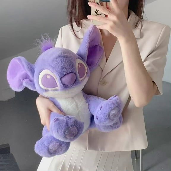 Cute Plush Doll Purple Little Monster Stuffed Doll Toy Cartoon Throw Pillow, Photography Scene Home Decorations Supplies Props