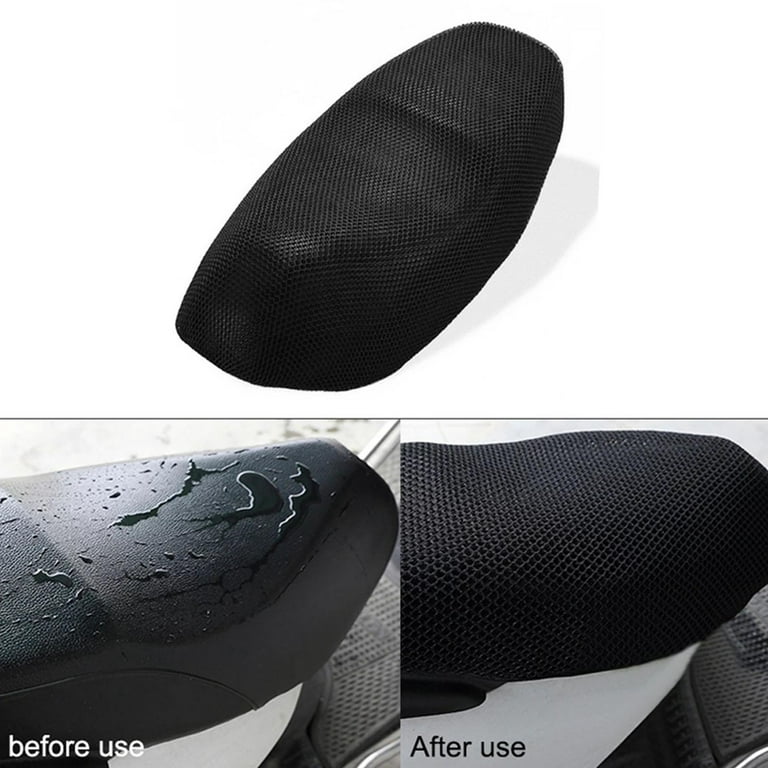 Universal Motorcycle Seat Cover, Accessories Comfortable Scooter Motorbike  , L L 