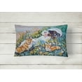 thumbnail image 2 of Caroline's Treasures 7324PW1216 Corgi Classics Fabric Decorative Pillow, Large, Multicolor, 2 of 3