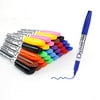 Dry Erase Markers Low Odor Fine Whiteboard Markers Thin Box of 125, 10 Colors